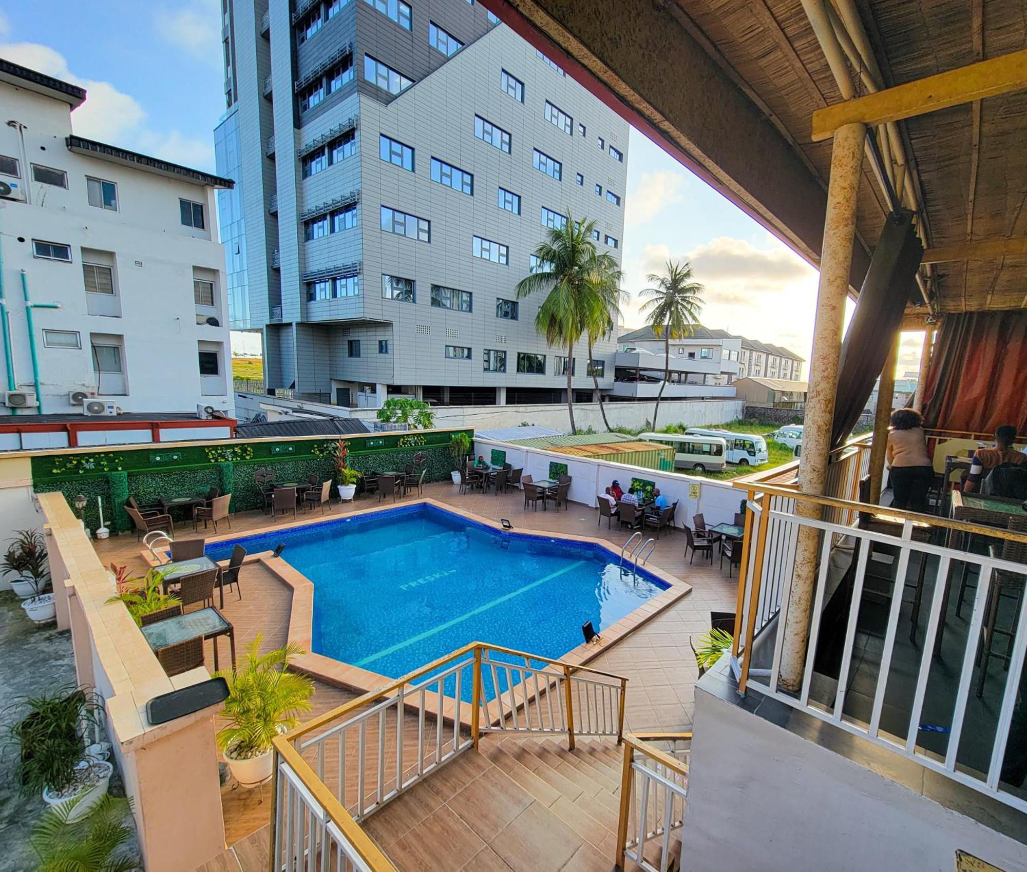 Presken Hotels @ Victoria Island Apese Buitenkant foto