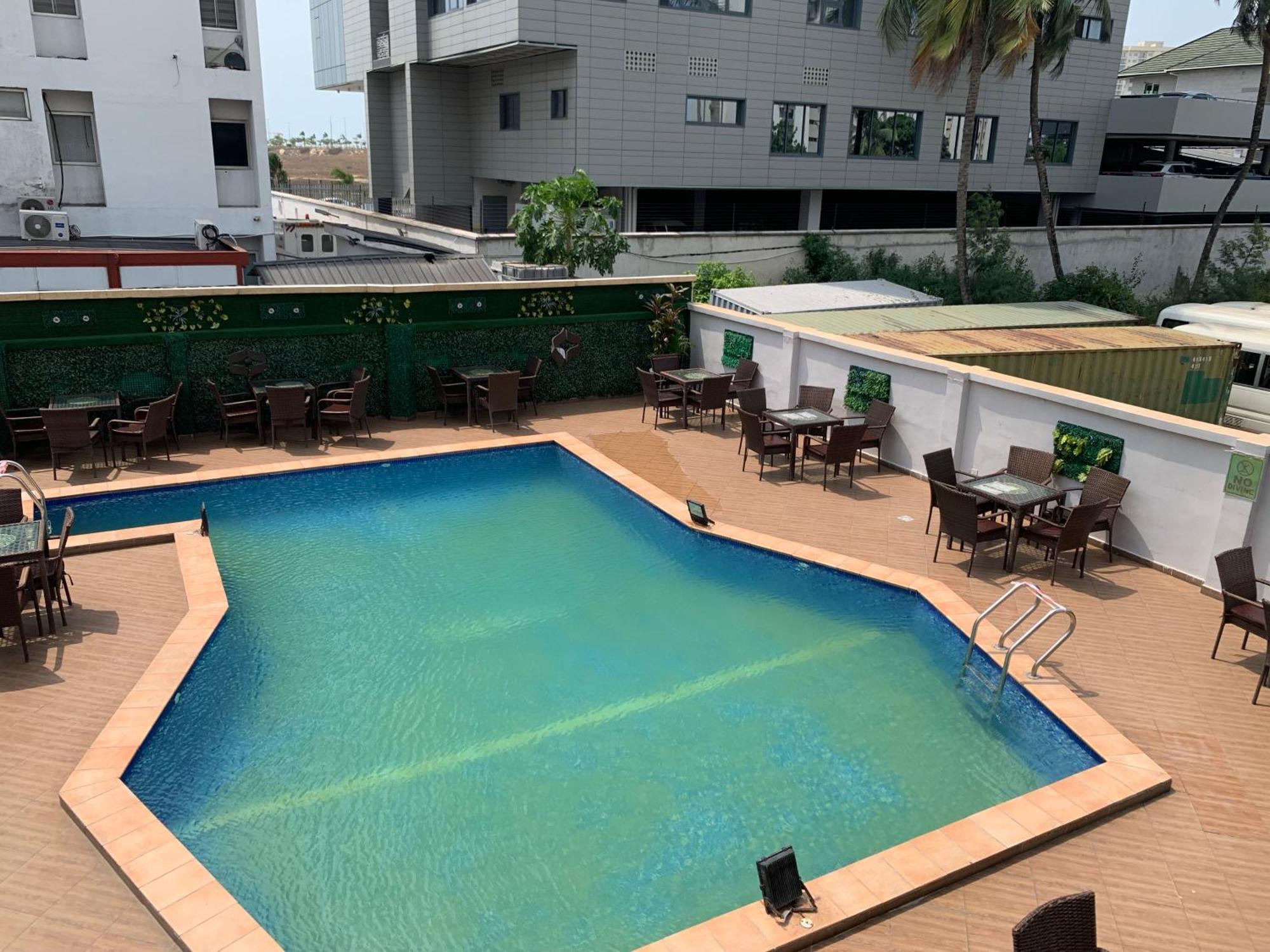 Presken Hotels @ Victoria Island Apese Buitenkant foto